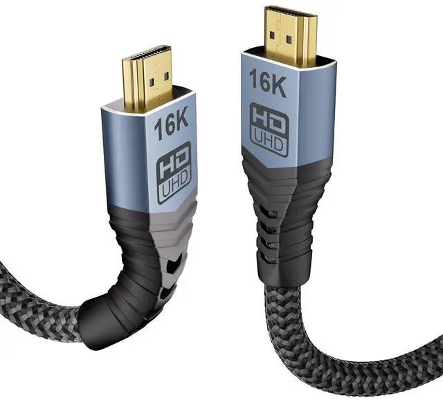 Main image of 16K 10K 8K HDMI ARC/eARC Cable 2.2 for Soundbar 1.6FT/0.5M, 16K@60Hz 8K@240Hz 4K@480Hz High Speed HDMI Cord for Home Theater, 96Gbps, Dolby Atoms, DTS:X, for PS5, Laptop, Monitor, Roku TV