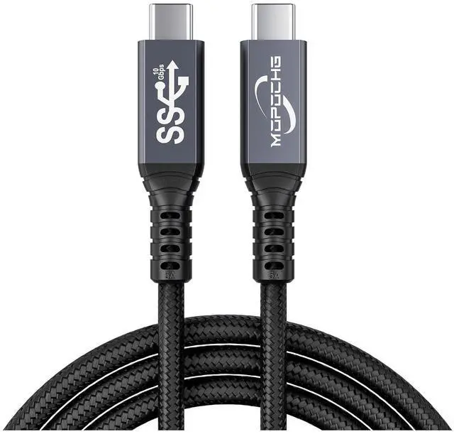 Main image of USB C 3.1 Gen 2 Cable 10Gbps Data Transfer, 4K Video Output Monitor Display Cable100W PD Fast Charging for iPhone 17/16/15 Series, MacBook, iPad, LG, SSD, Sam-sung Galaxy S25 S24 (6.6ft)