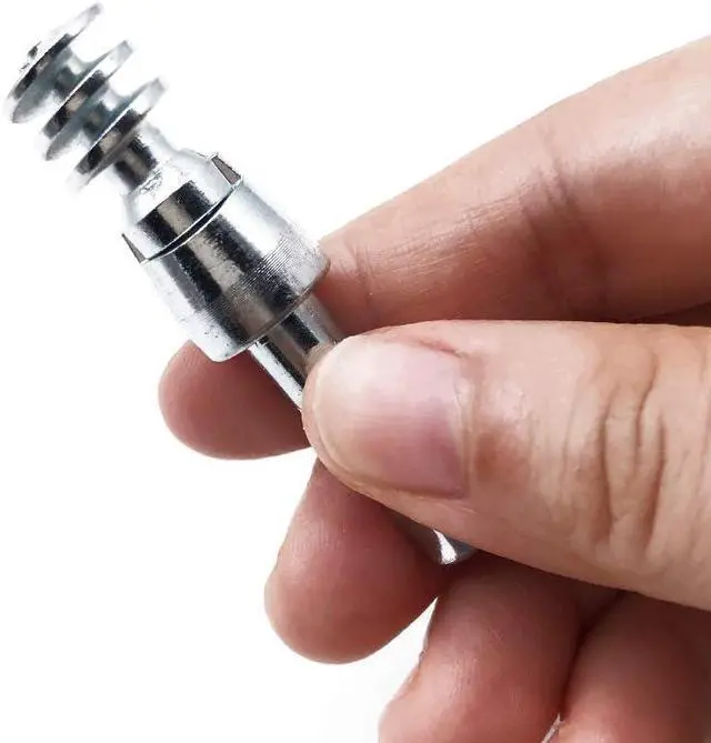 Alt view image 3 of 7 - Carbide Tires Studs, Marrkey 22.8mm Spikes for Tires-Security Anti-Skid Car Wheel Snow Tire Chains Studs for ATV SUV MO-TOrcycle Loaders Tractors MS1911 (100)