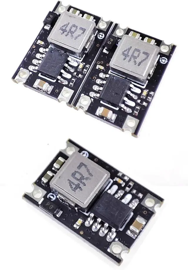 Alt view image 4 of 5 - MP1584EN 5pcs Mini 12V Buck Converter Board - 12-30V to 12V, 1.8A Output, Small Size (Black, 12, Volt)