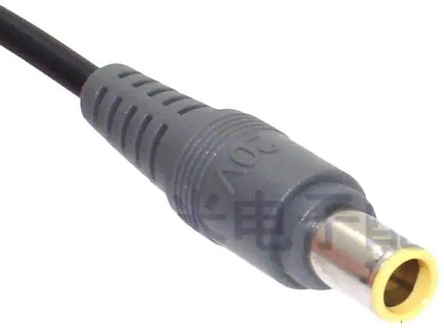 Alt view image 3 of 5 - 7.9 x 5.5mm Laptop Power Supply, DC Repair Power Cord, for LEN-OVO IBM