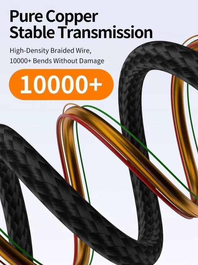 Alt view image 7 of 7 - + 5 ft 3.2 Gen 2 C to C Cable
