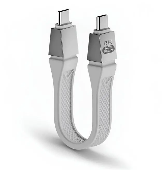Main image of Thunderbolt 5 (USB-C) Cable Short 5 inch, 240W PD Fast Charging