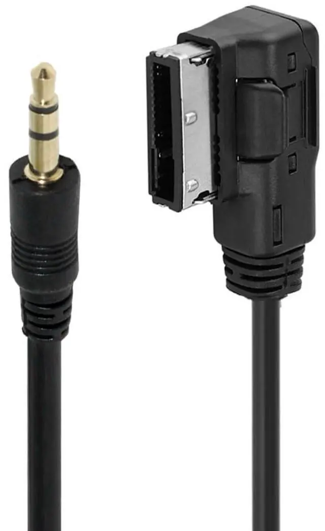 Main image of Media Port in AMI MDI to 3.5mm Audio Male AUX Sound Flash Drive Adapter Cable 30cm Compatible with 3G MMI System Car VW Audi Serial 2014 A4 A6 Q5 Q7