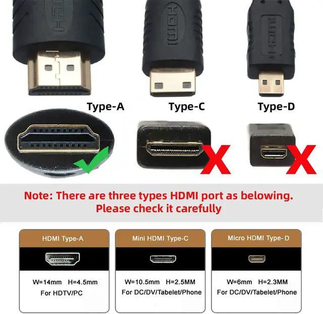 Alt view image 7 of 7 - 2PCS/Lot Up & Down Angled HDMI 1.4 Male Type-A to HDMI Type-A Female Port Saver 360 Degree Opposite U Shape Back Angled Extension Adapter (Pitch=20mm)