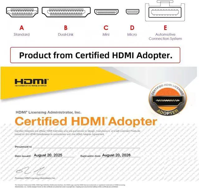 Alt view image 4 of 7 - Micro HDMI Type-D Male to Mini HDMI 1.4 Type-C Female 4K Extension Cable for Computer HDTV Graphics Card UHD