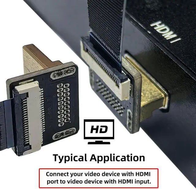 Alt view image 7 of 7 - CYFPV HDMI Type A Male Connector Standard Straight for FPV HDTV Multicopter Aerial Photography