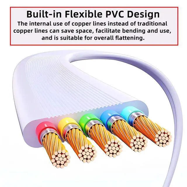 Alt view image 2 of 7 - Retractable Stretch Coiled USB-C Type-C Cable Male to Male 480Mbps USB2.0 Version240W Compatible with Laptop Phone Tablet Type-C Male to Male Cable Power & Data (Purple 100cm)
