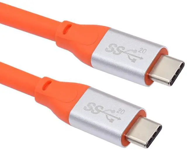 Main image of Ultra Soft High Flex USB4 Cable Male to Male 20Gbps with 100W Charging and 8K 5K@60Hz USB4.0 Compatible with Thunderbolt3/4 (50cm)