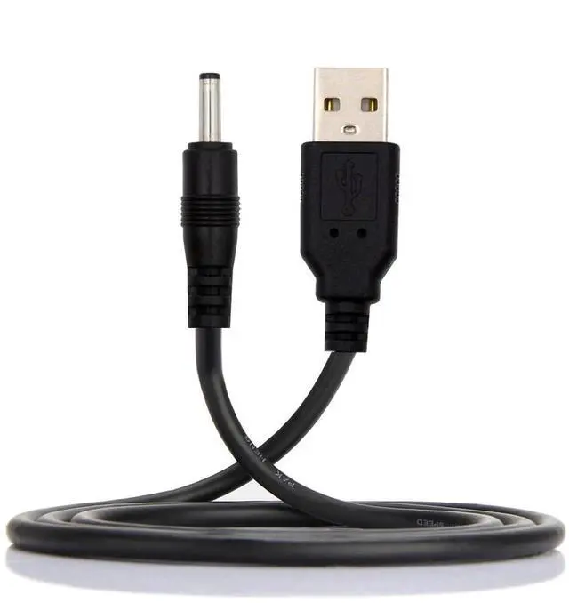 Main image of USB Type-A Male Input to 5V DC 3.5 * 1.3mm Output Power Charge Cable 100cm for DC5V Desk Lamp Fan Camera