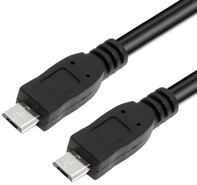 Main image of Micro USB2.0 Male to Micro USB Male 5Pin Data Charge Cable 480Mbps for Phone Tablet Camera (100cm)