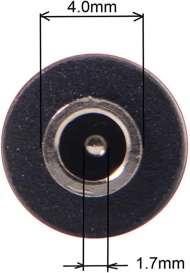 Alt view image 3 of 7 - DC Jack 4.0x1.7mm Input to USB-C Type-C Device 5V/9V/15V/20V Straight Type Plug Power PD 65W Charge Adapter Emulator Trigger Compatible with Laptop Phone