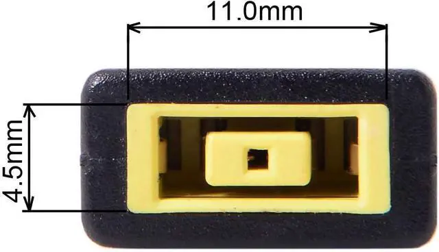 Alt view image 3 of 7 - Rectangle Thinkpad X1 Input to USB-C Type-C Device 5V/9V/15V/20V Straight Type Plug Power PD 65W Charge Adapter Emulator Trigger Compatible with Laptop Phone