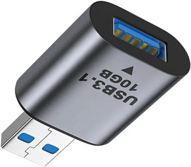 Main image of USB 3.0/3.1 Type A Male Host to USB 3.0/3.1 A Female Device Data Adapter 10Gbps Extension Compatible with Laptop Desktop