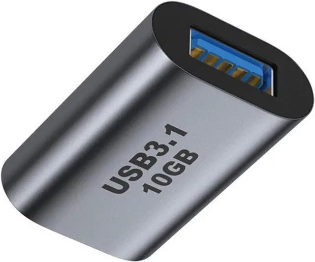 Main image of USB-C USB 3.1 Type C Female Host to USB 3.0 A Female Device Adapter 10Gbps Data Power Compatible with Laptop Tablet Phone