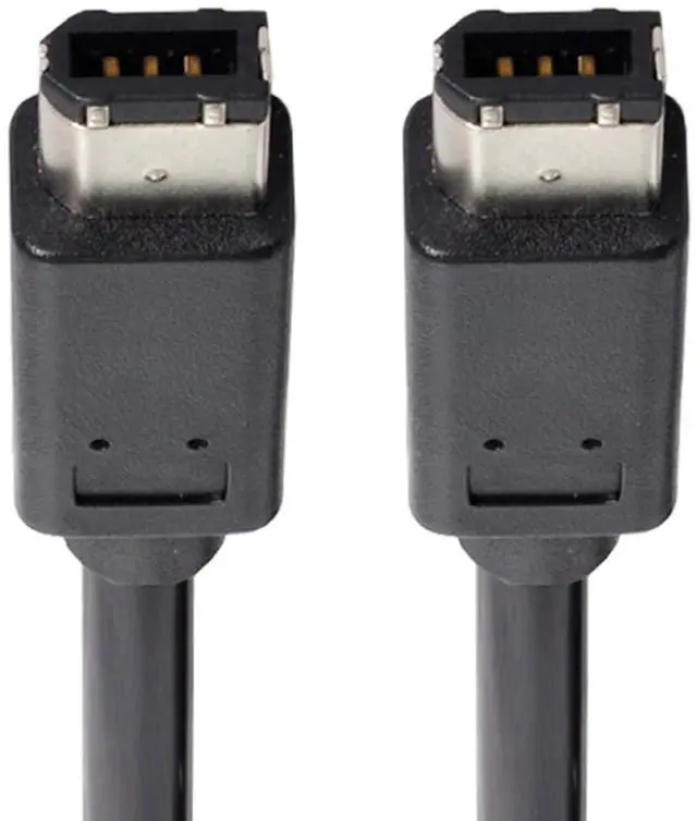 Main image of IEEE 1394 6Pin Male to 1394a 6Pin Male Extension Firewire Cable Compatible with Data Video Capture Card 400Mbps to 400Mbps 180cm