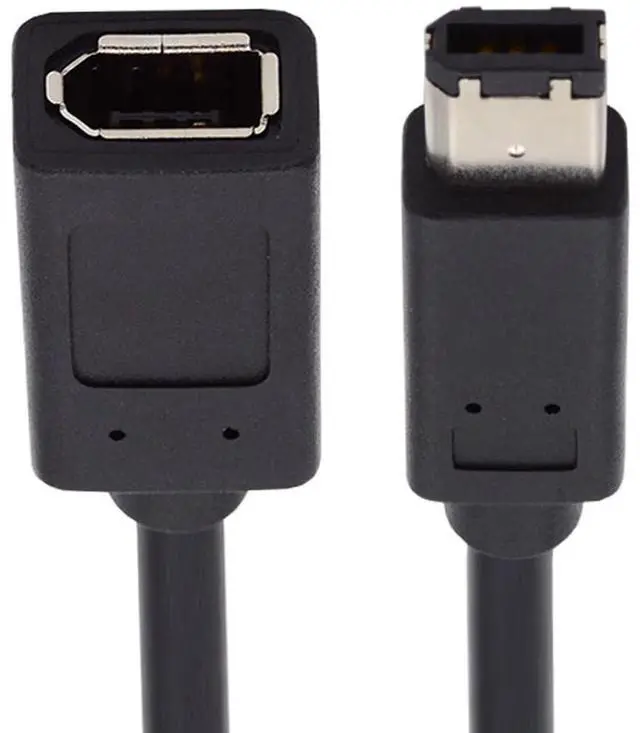 Main image of IEEE 1394 6Pin Male to 1394a 6Pin Female Extension Firewire Cable Compatible with Data Video Capture Card 400Mbps to 400Mbps 20cm