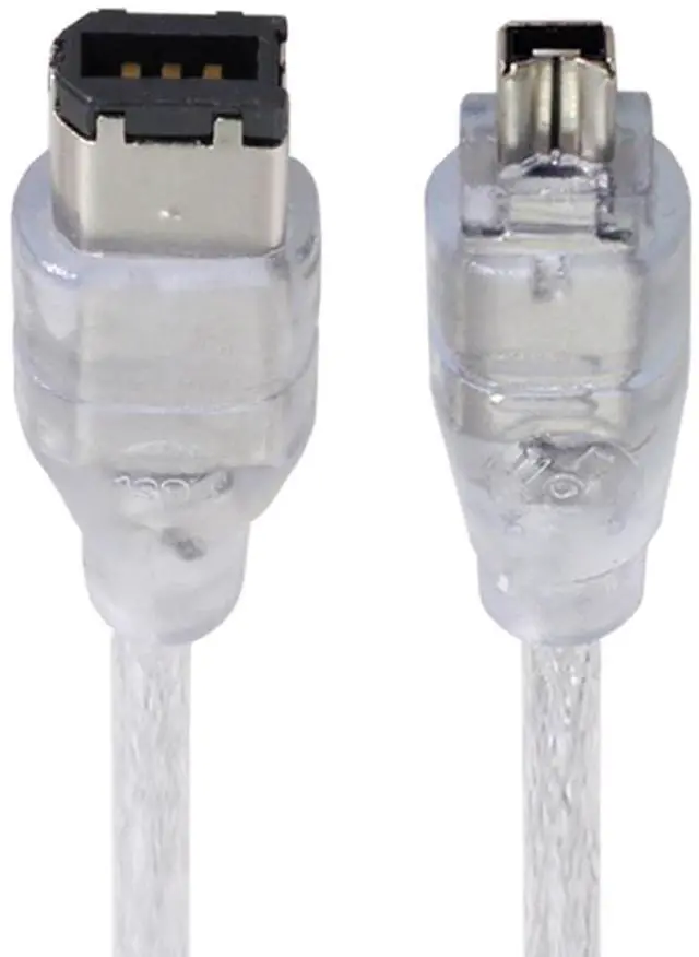 Main image of IEEE 1394 6Pin Male to 1394a 4Pin Male Extension Firewire Cable Compatible with Data Video Capture Card 400Mbps to 400Mbps 120cm