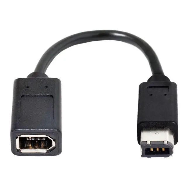 Alt view image 3 of 7 - IEEE 1394 6Pin Male to 1394a 6Pin Female Extension Firewire Cable Compatible with Data Video Capture Card 400Mbps to 400Mbps 20cm