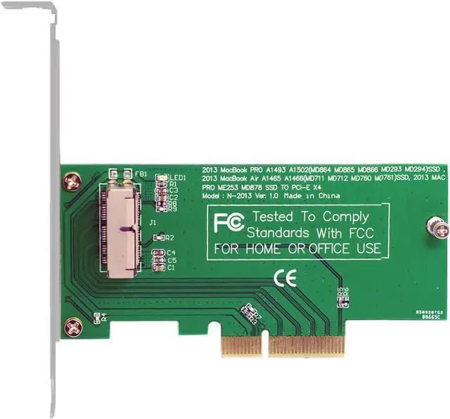 Main image of PCI Express PCI-E to 2013 2014 2015 Mac Pro Air 12+16Pin SSD AHCI NVME Convert Card for A1493 A1502 A1465 A1466