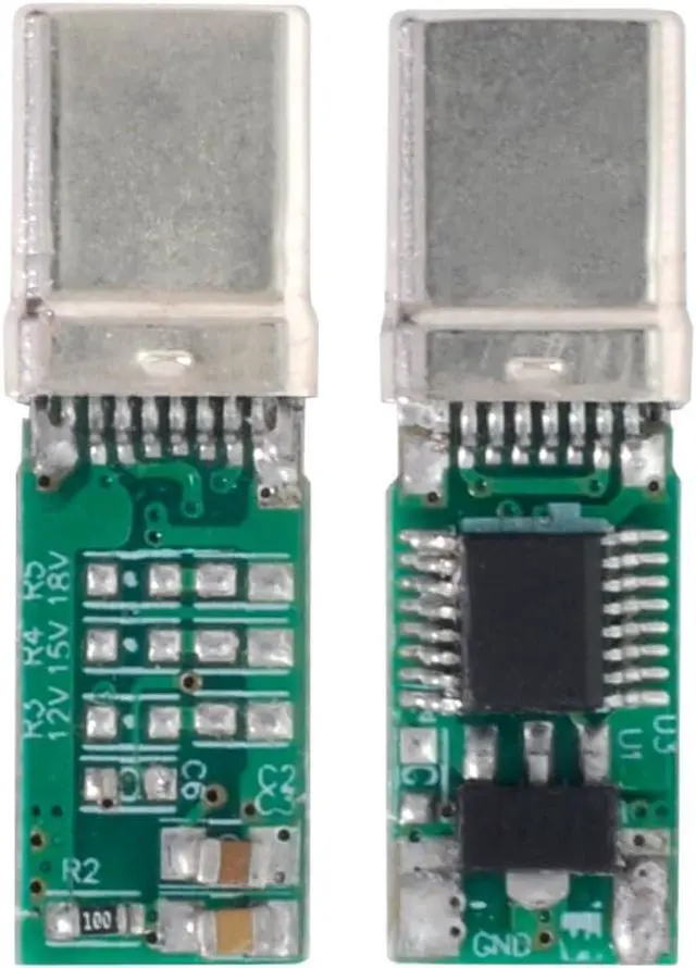 Alt view image 5 of 7 - 7.9x5.4mm DC Jack Input to 65W PD USB-C Type-C Power Plug Charge Adapter for Laptop Phone