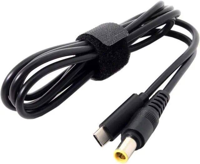 Alt view image 3 of 7 - Type C USB-C Input to 65W DC 7.9x5.4mm Power PD Charge Angled Cable for Laptop 18-20V (7.9x5.4mm)
