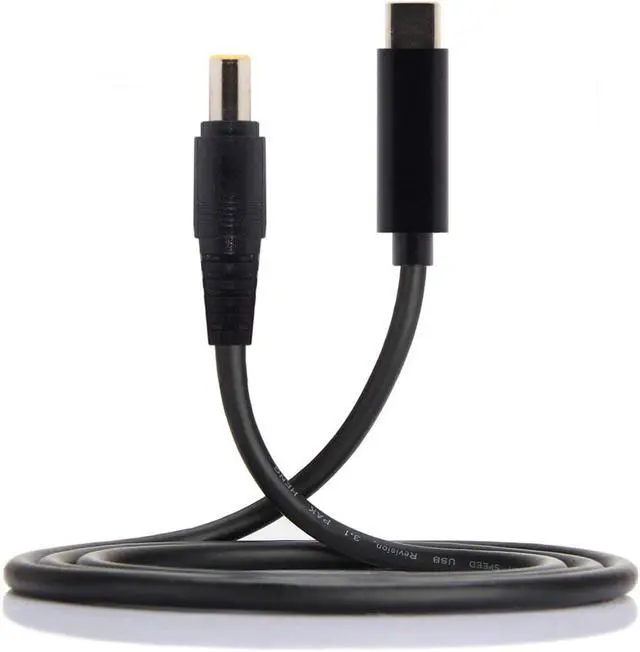 Alt view image 7 of 7 - Type C USB-C Input to 65W DC 7.9x5.4mm Power PD Charge Angled Cable for Laptop 18-20V (7.9x5.4mm)