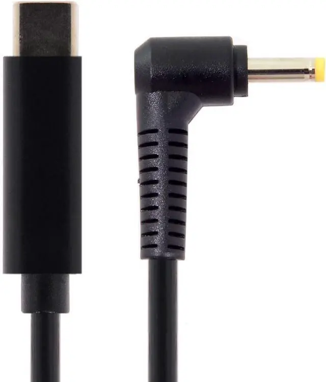 Main image of Type C USB-C Input to 65W DC 4.0x1.7mm Power PD Charge Angled Cable for Laptop 18-20V (4.0x1.7mm)