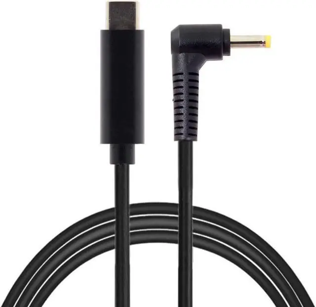 Alt view image 5 of 7 - Type C USB-C Input to 65W DC 4.0x1.7mm Power PD Charge Angled Cable for Laptop 18-20V (4.0x1.7mm)