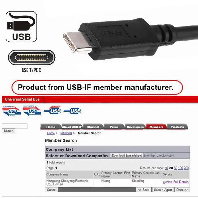 Alt view image 3 of 7 - 30cm USB-C USB 3.1 Type C Male to Standard Type A Male Data Cable for Tablet Phone Drive (30CM)