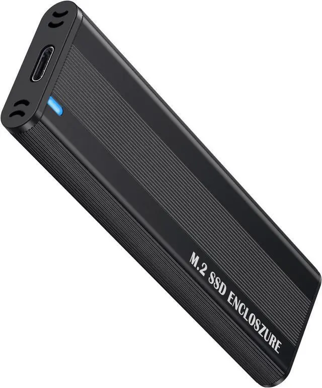 Main image of 80mm USB-C USB 3.1 Type C to M.2 NGFF PCI-E 2 Lane SSD Enclosure for E431 E531 X240 Y410P Y510P