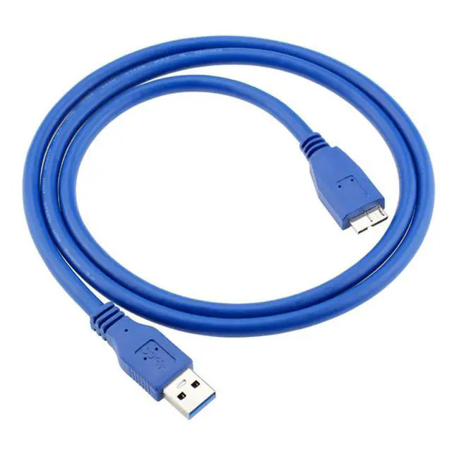 Alt view image 4 of 7 - 5Gbps USB3.0 Type-A Male to USB 3.0 Micro Male Data Extension Cable for Hard Disk & Scanner & Printer (5.0M)