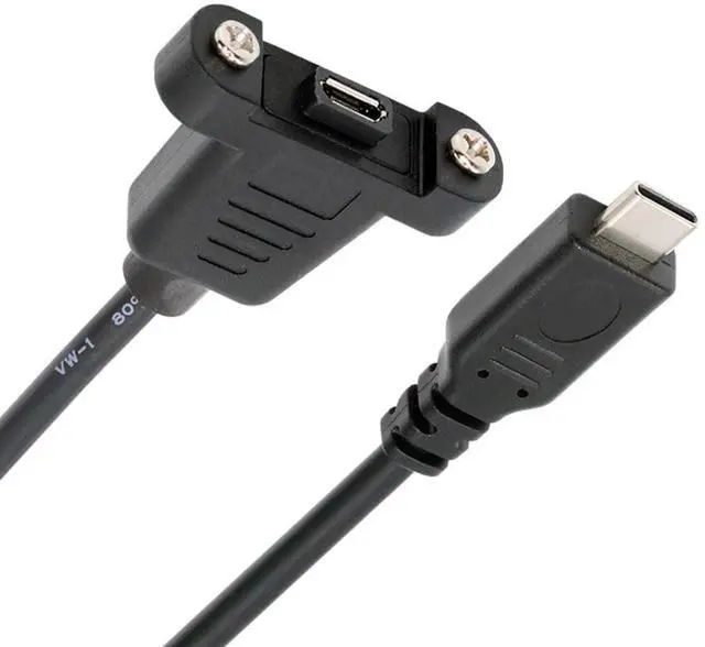 Main image of Mini USB Female to Standard USB 2.0 Type-C Male Data Cable 0.5m for Printer Scanner & Hard Disk