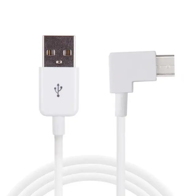Alt view image 2 of 6 - 100cm Right Angled Type-C USB-C to USB 2.0 Cable 90 Degree Connector for Tablet & Phone