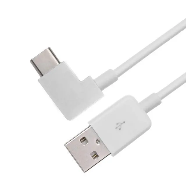 Alt view image 4 of 6 - 100cm Right Angled Type-C USB-C to USB 2.0 Cable 90 Degree Connector for Tablet & Phone