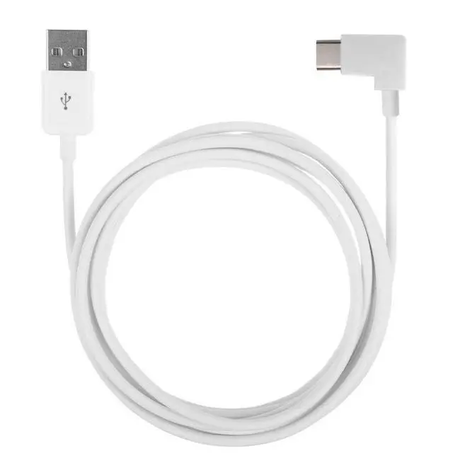 Alt view image 5 of 6 - 100cm Right Angled Type-C USB-C to USB 2.0 Cable 90 Degree Connector for Tablet & Phone