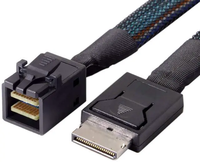 Main image of OcuLink PCIe PCI-Express SFF-8611 4i to SFF-8643 SSD Data Active Cable 50cm