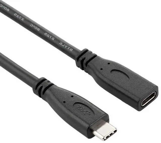 Main image of USB-C USB 3.1 Type C Male to Female Extension Data Cable for Laptop Tablet Mobile Phone 60cm