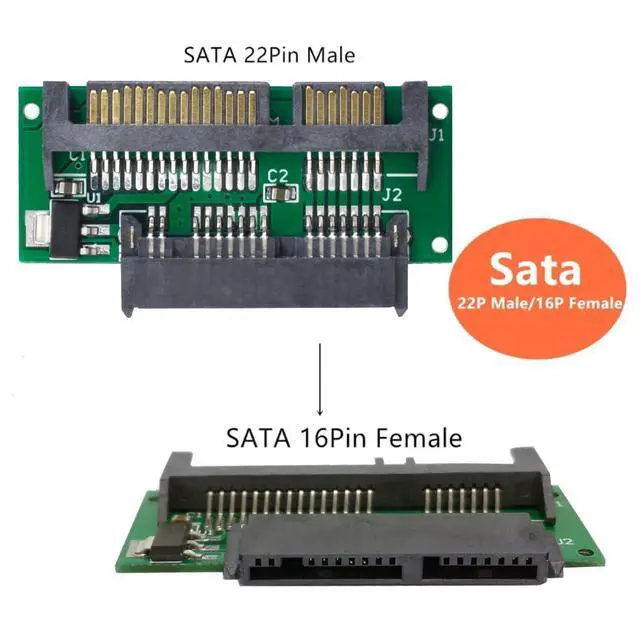 Alt view image 7 of 7 - 1set USB 3.0 to SATA 22Pin & SATA to Micro SATA Adapter for 1.8" 2.5" Hard Disk Driver with Extral USB Power Cable