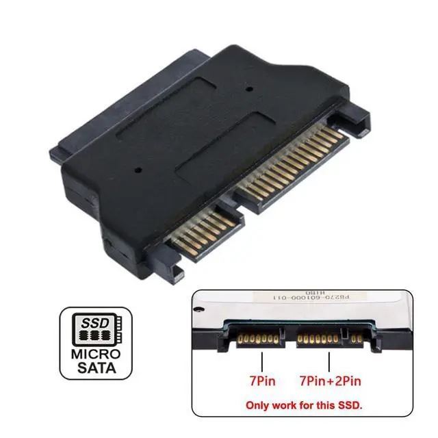 Alt view image 4 of 7 - 1set USB 3.0 to SATA 22Pin & SATA to 16Pin Micro SATA Adapter for 1.8" 2.5" Hard Disk Driver with Extral USB Power Cable