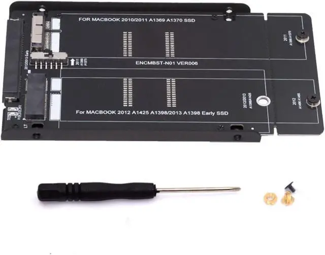 Alt view image 2 of 7 - USB 3.0 to 2.5inch SATA 22Pin to 2010 2011 2012 Mac Air Pro Retina SSD 12+6Pin 17+7Pin A1425 A1398 MC975 MC976 Case Enclosure
