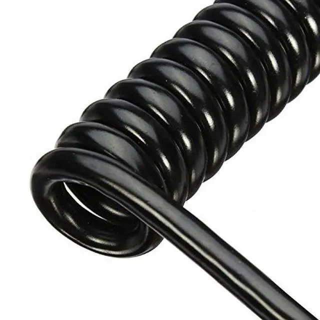Alt view image 3 of 7 - HDMI Male to HDMI Male HDTV Stretch Spring Cable Compatible for HDTV DVB DVD PC 1080p 4K 60hz