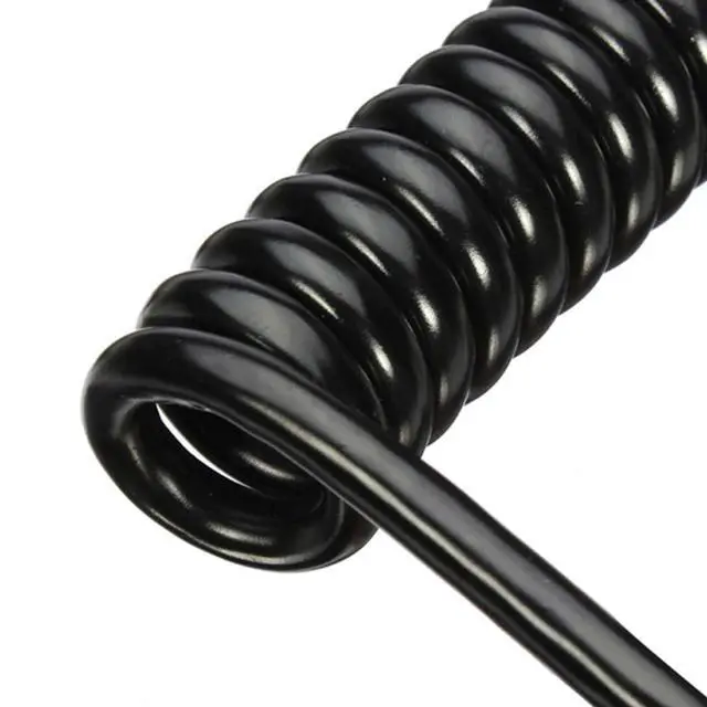 Alt view image 3 of 7 - 90 Degree Right Angled Type Mini HDMI Male to HDMI Male Stretch Spring Cable 4ft