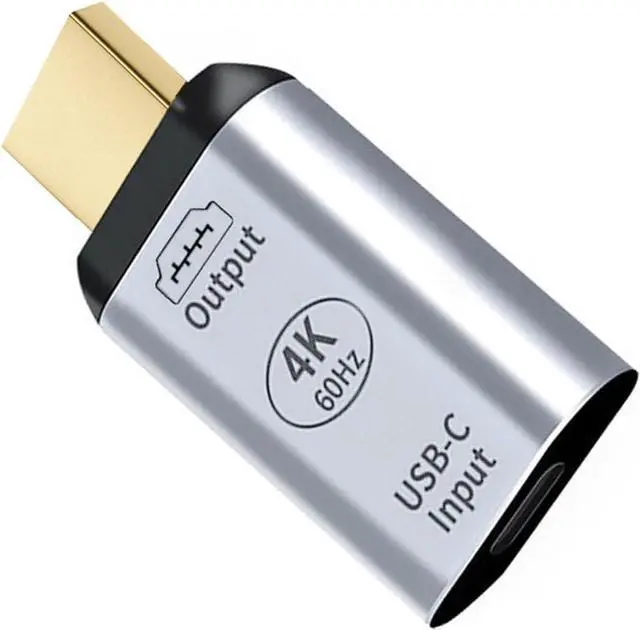 Main image of USB-C Type-C Female Host to HDMI Male Monitor HDTV Displays Adapter 4K 60hz for Laptop Phone
