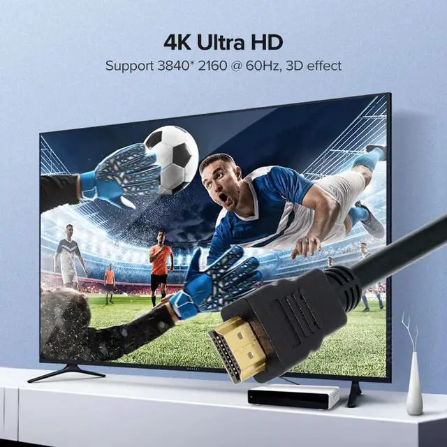 Alt view image 7 of 7 - DVI 24+1 Female to Standard HDMI 1.4 Type-A Male 4K Extension Cable for Computer HDTV Graphics Card UHD