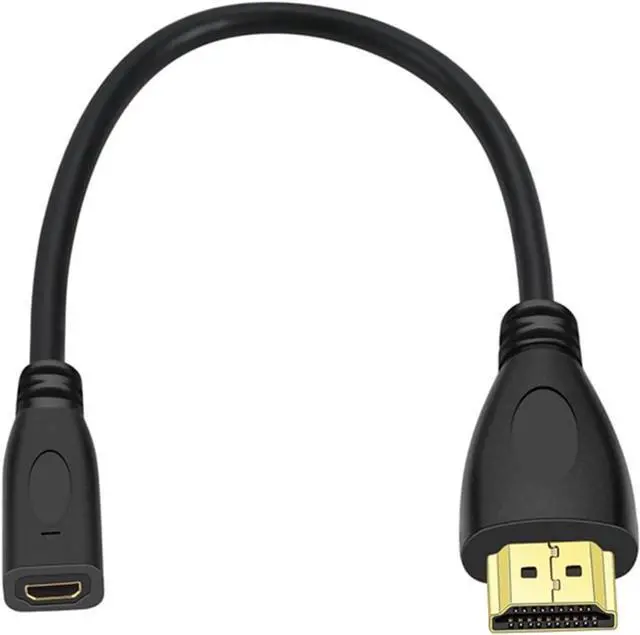 Main image of HDMI Type-A Male to Micro HDMI 1.4 Type-D Female 4K Extension Cable for Computer HDTV Graphics Card UHD