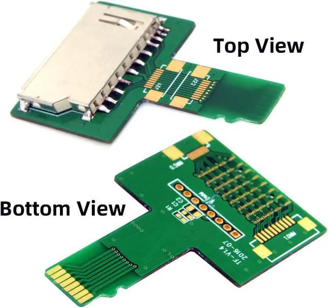 Alt view image 6 of 7 - SD Card Socket Female to Micro-SD TF Male Memory Card Kit Extension Adapter Testing Tools Extender