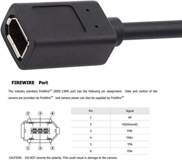 Alt view image 5 of 7 - IEEE 1394b 9Pin Male to 6Pin Female Extension Cable Firewire 800 to 400 Data Video Transfer 20cm