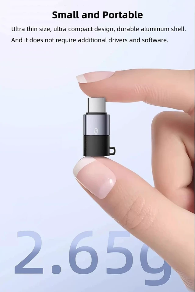 Alt view image 5 of 6 - 2 Pack USB C to Lavalier Microphone Adapter, Black+Grey