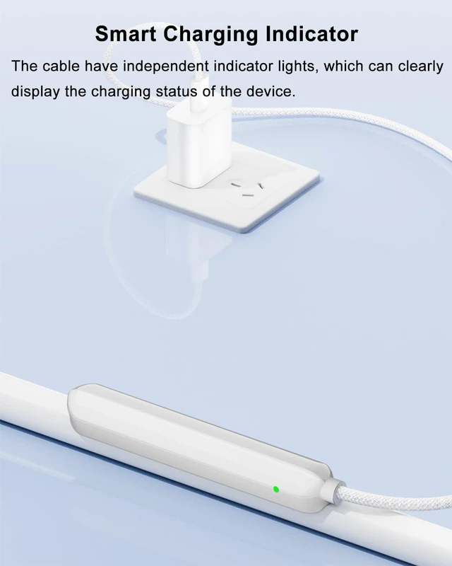 Alt view image 3 of 5 - USB C to Pencil (2nd Generation) Charging Adapter Cable, 1.6FT